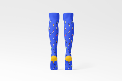 Compressie Spuitjes Sok - Blauw